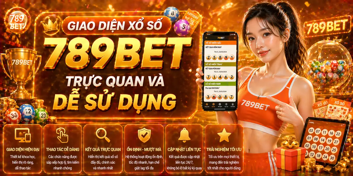 Giao diện trang chủ 789Bet trên thiết bị di động